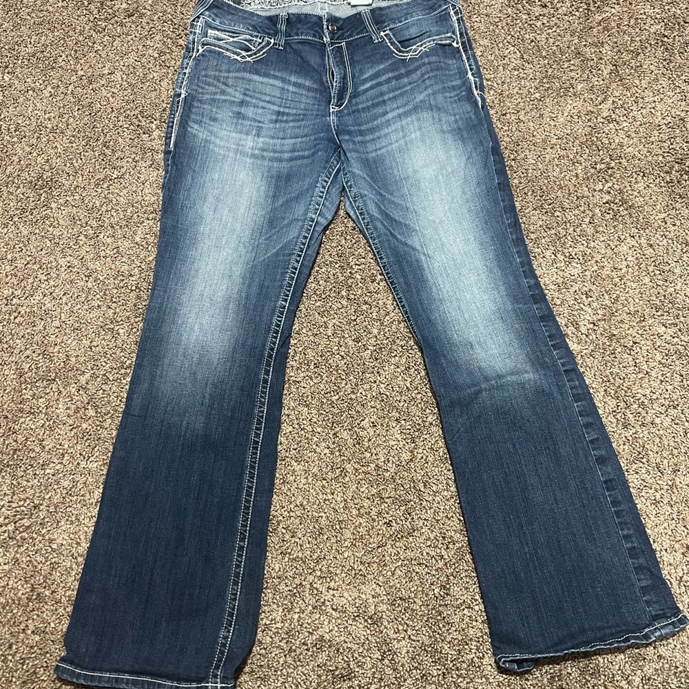 Ariat Real Denim Jeans with Paisley Lining